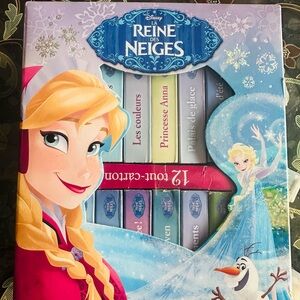 Disney La Reine des Neiges Colorful Book Collection